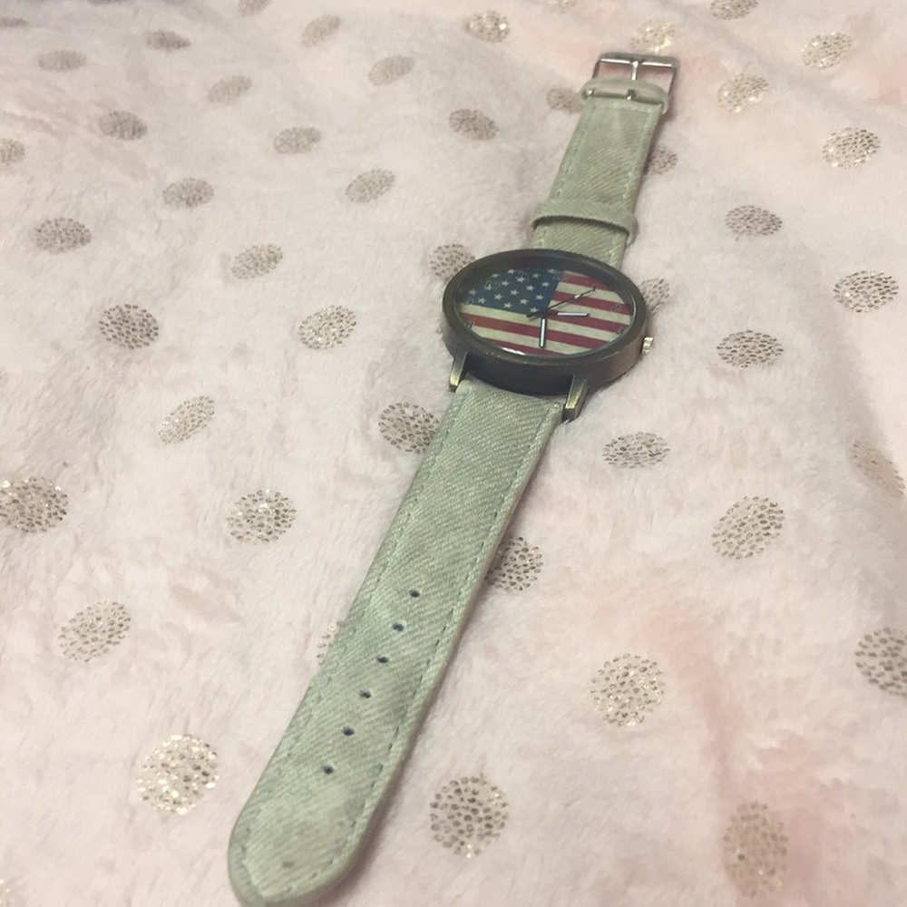 Vintage American Flag Watch